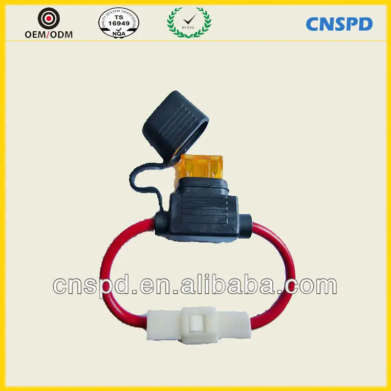 Атс держатель с пластиковыми деталями и медный провод