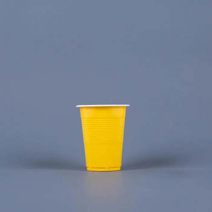 6oz 180ml disposable clear plastic cup Vending Style Drinking Glass