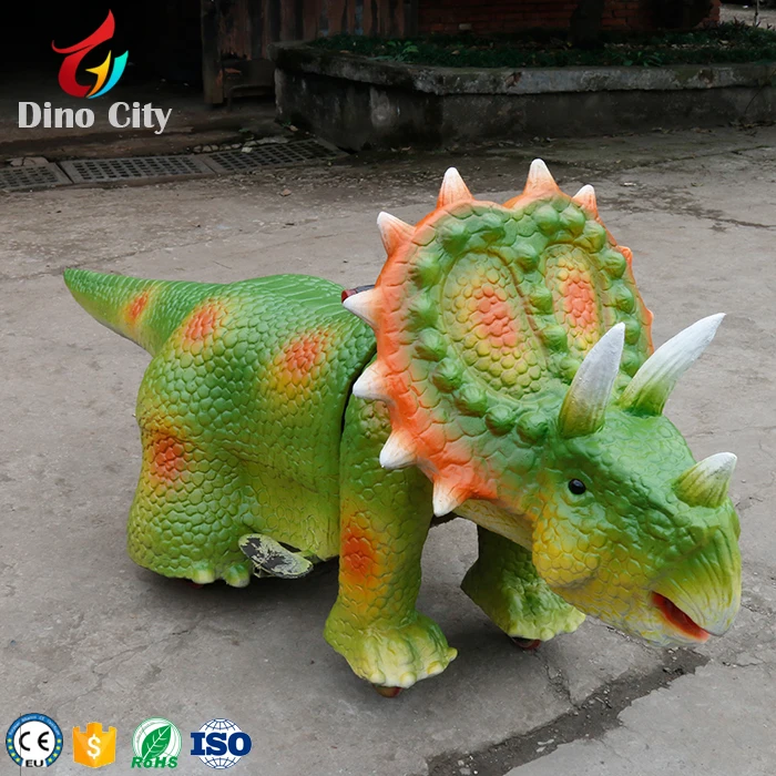 Mechanical Animatronic dragon amusement animal kiddie rides