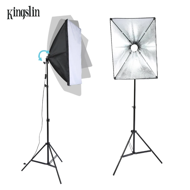 
Softbox professional photographic studio easy folded 50*70CM soft box with 2.1M light stand 