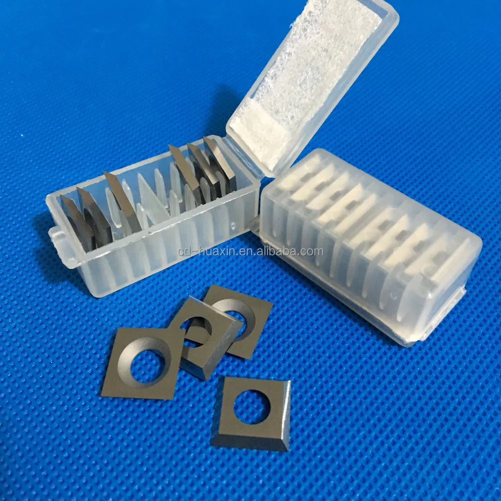 Sander Spiral Head Carbide Inserts 14 x 14 x 2 mm Square Carbide Planer knives