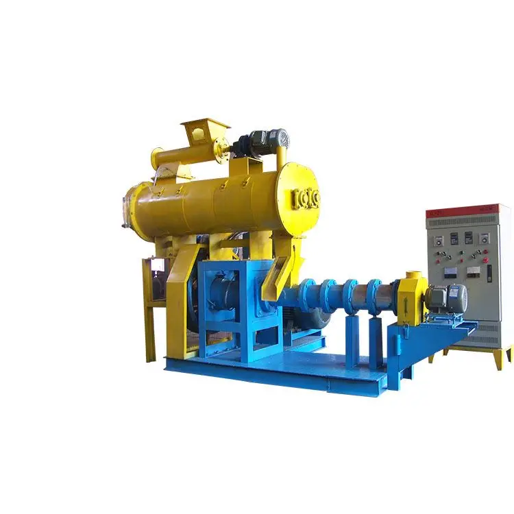 250-400kg per hour automatic floating fish feed pellet machine/ blood meal animal feed fish feed