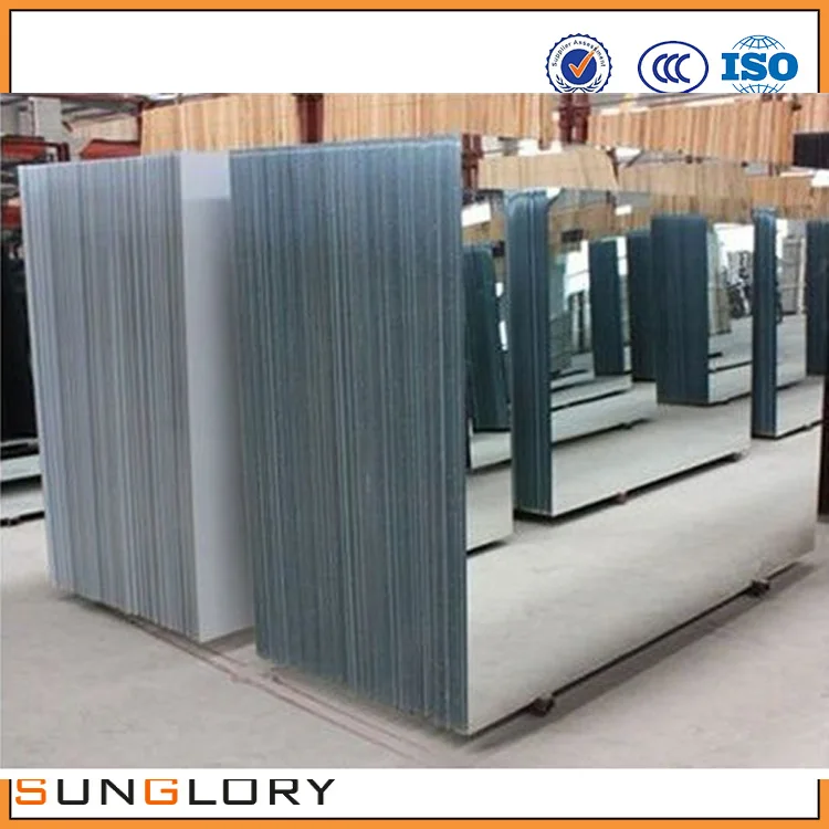 3mm 4mm 5mm 6mm clear decorative wall silver mirror