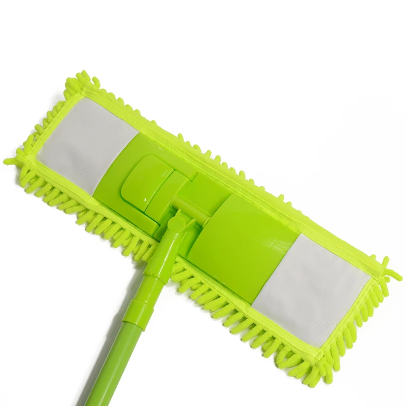Chenille flat floor microfibra mop microfiber