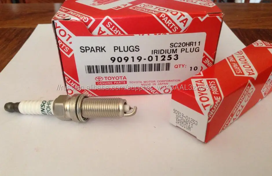 Auto Spare Parts Cars Spark Plug SC20HR11 90919-01253 Iridium Spark Plug