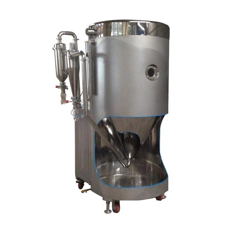 High Speed algae industrial centrifugal spray dryer with PLC control system for milk powder