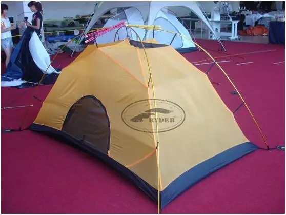 Custom Free-Standing PFC-Free Trendy Eco-Friendly Outdoor Single Silicone Coating Nylon Two Person Dome Seam Taped Silnylon Tent