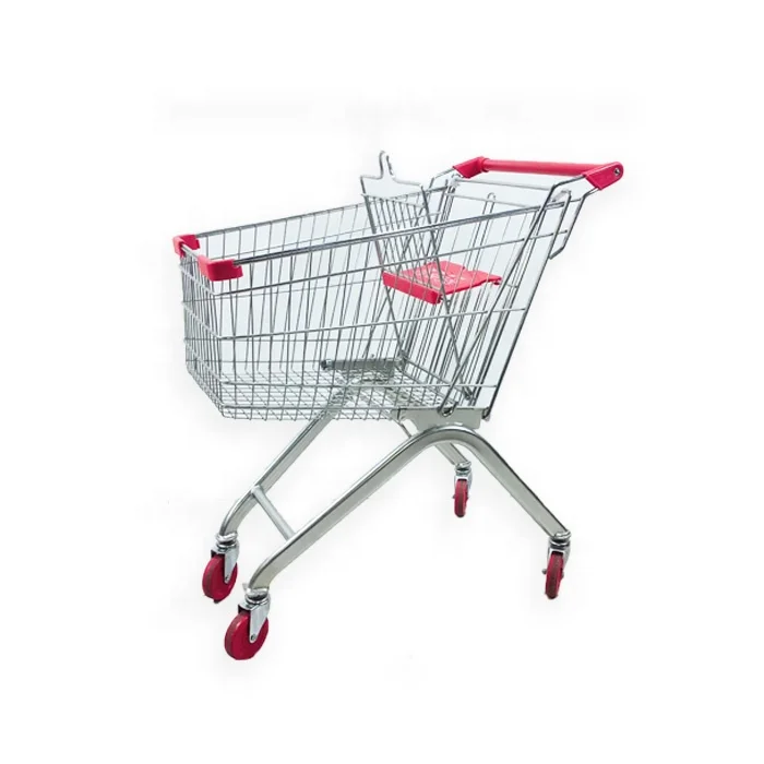 
Hot sale metal material Supermarket shopping Trolley&stainless steel trolley 