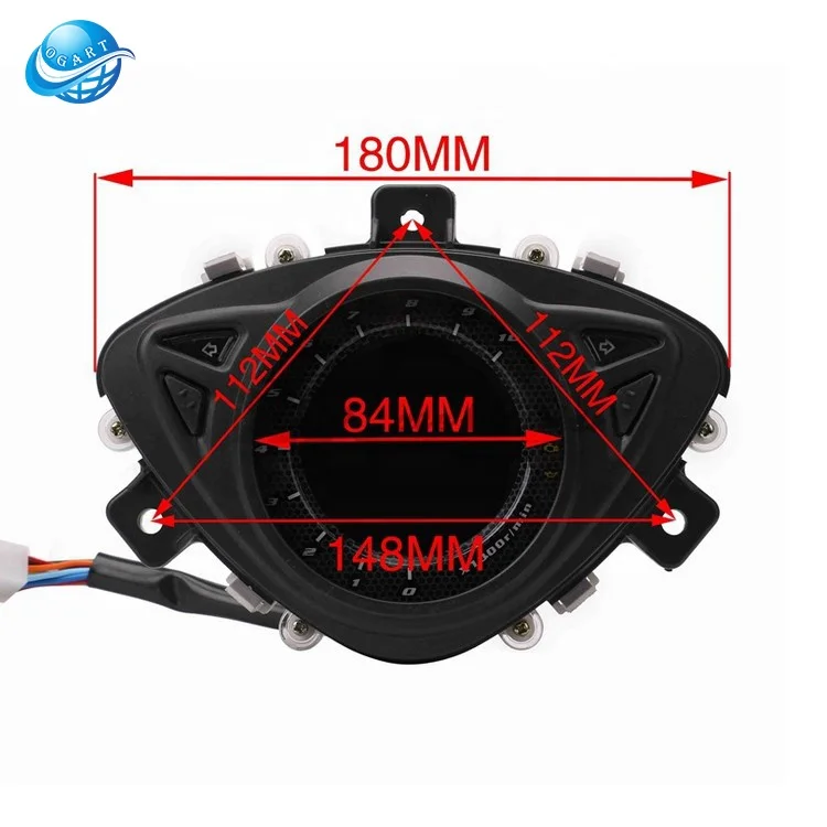 digital meter motorcycle speedometer tachometer for motorcycle