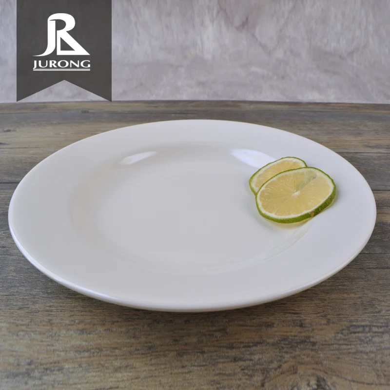 Custom design creative tableware western round pizza plate for sale