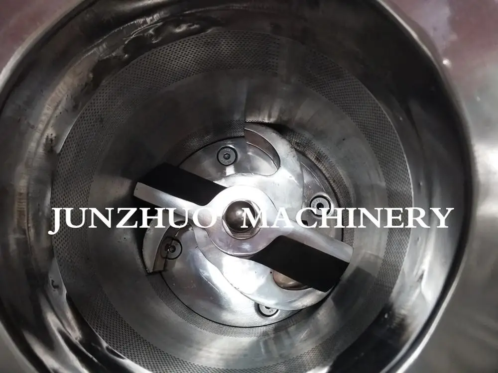 Washing powder granulator for making detergent colored speckles