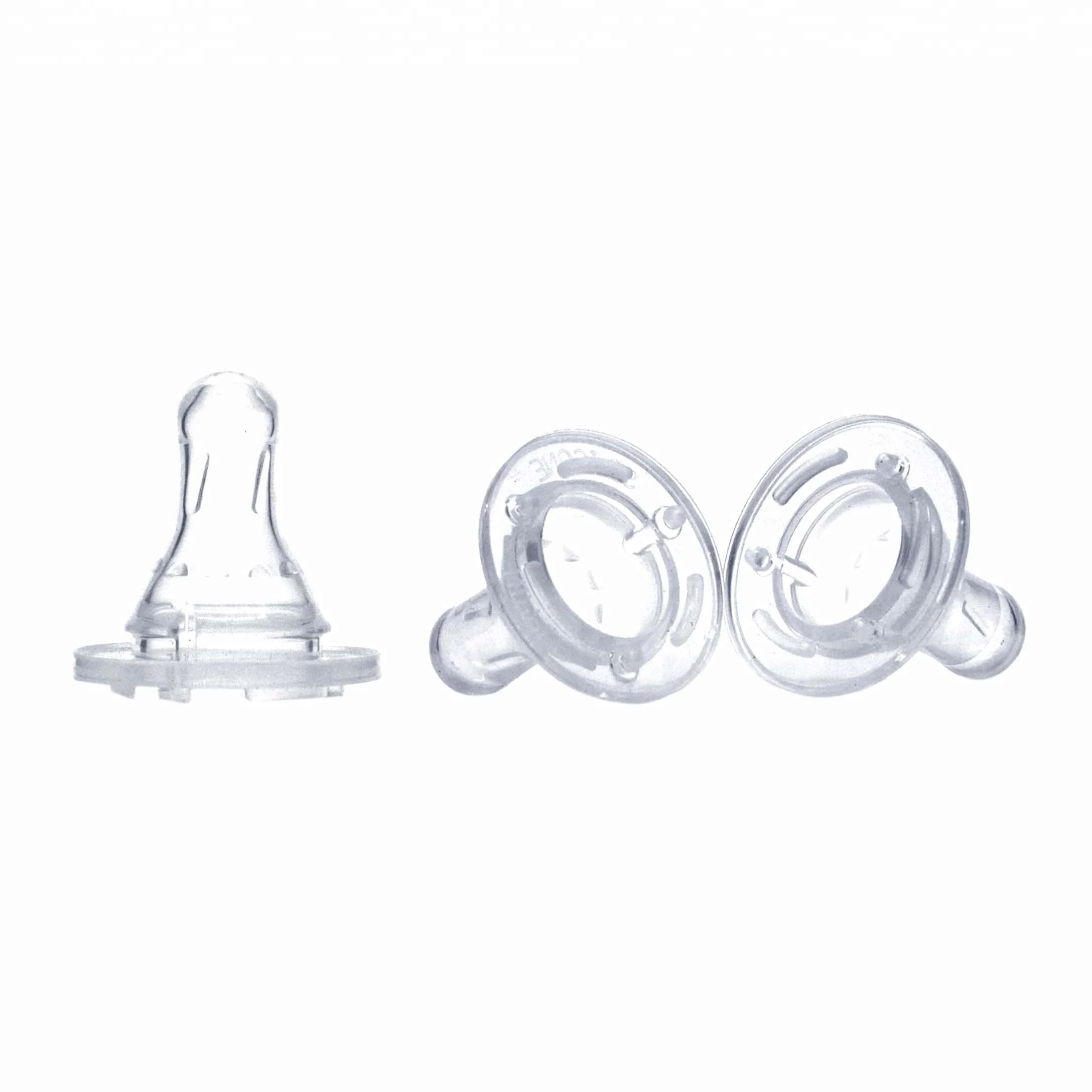 Wide Standard neck Medical Grade Silicone bottle nipple baby milk bottle pacifier