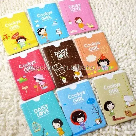 Wholesale colorful printing plastic pvc id/ business card holder