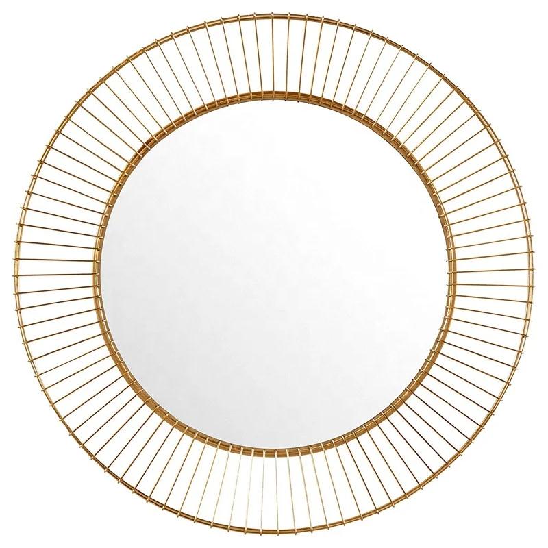 70cm Diameter Round Iron Circle Metal Mirror