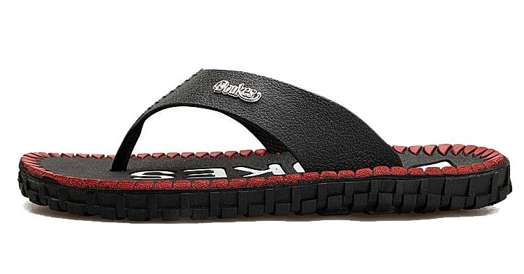 pvc men flip flops comfortable durable.Fashion men pvc slippers