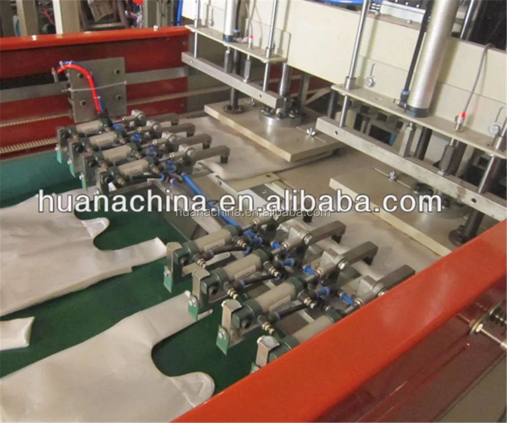 SHXJ-B800 High-speed flat bag and vest Bag Making Machine