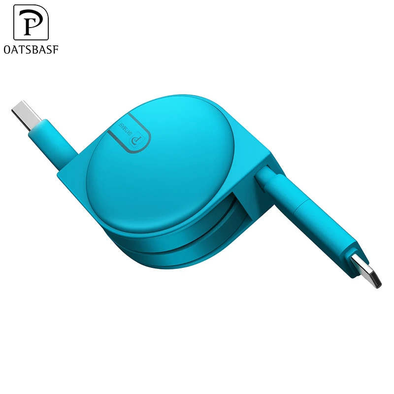 Объемная Плоская Лента Micro Usb кабель для передачи данных 2 в 1 Выдвижной Typ C Usb зарядный кабель для Android