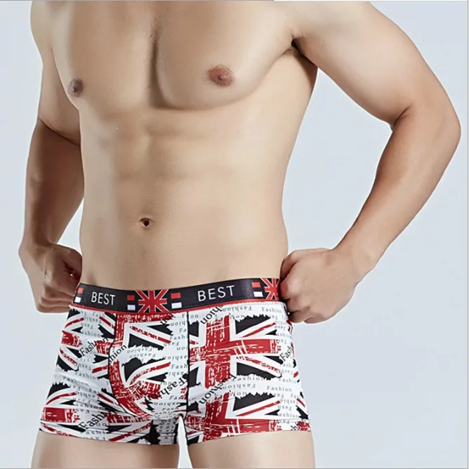 2019 New factory wholesale Fashion Boxers  Men Underwear Men  Cuecas Masculina Men Boxers Underpant