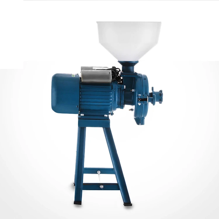 High quality commercial electric grain turmeric grinder machine Black bean grinder dry corn wheat flour mill