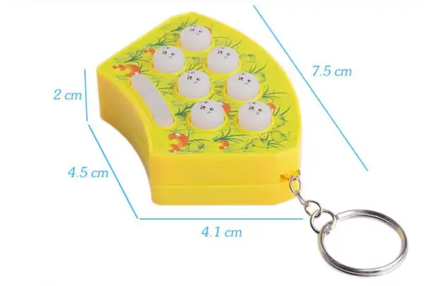 
Beat Hamster Fight Rats Mole War Pocket Games New Child Kid Educational Toys Noise Maker Toy 