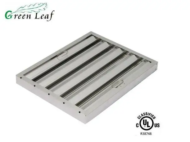
Green leaf Stainless Steel range hood baffle filter 