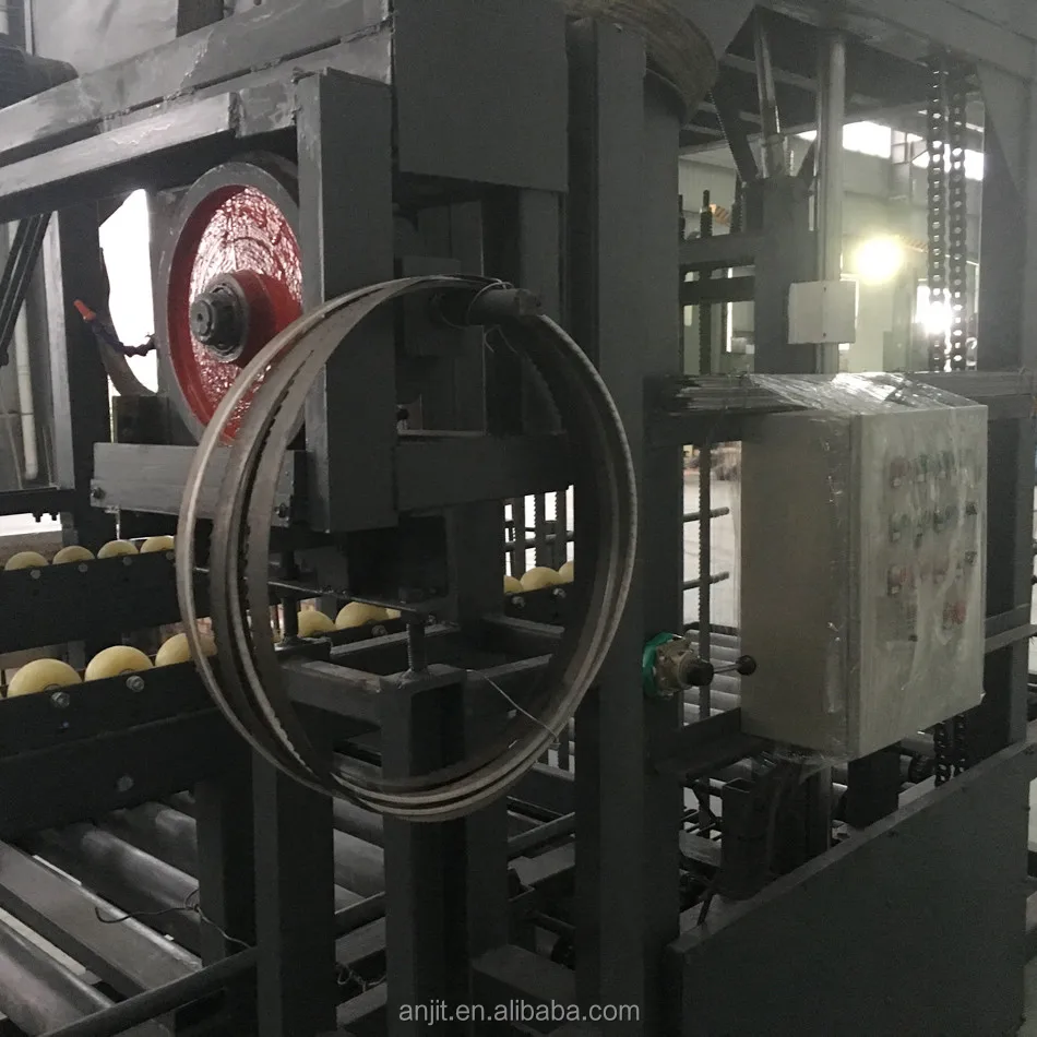 Light weight foam cement block cutting machine