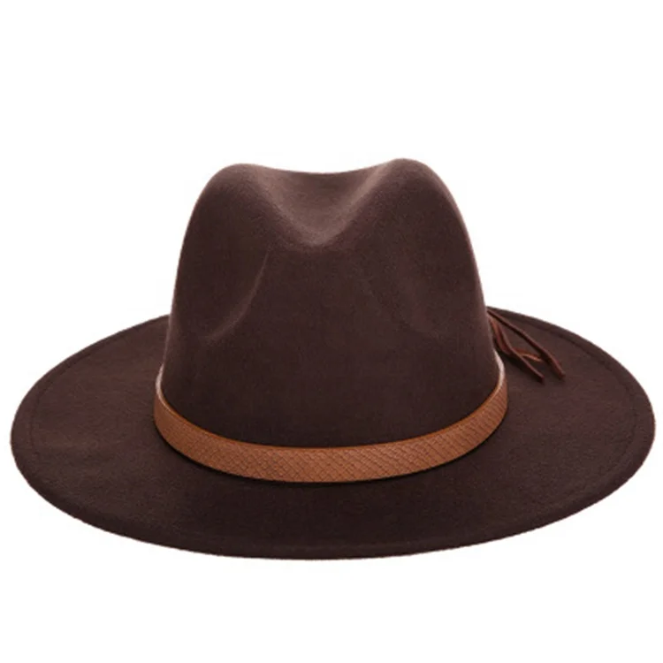 
Wholesale Summer Men High Quality Seaside Holiday Jazz hat Sunshade Straw Panama Fedora Hat With Belt 