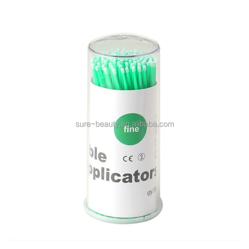 Disposable Micro Brushes Eyelash Extension Glue Removing Tool Micro Applicator Dental Micro brush
