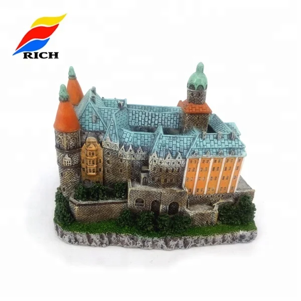 Custom Resin Tiny Models Tourist Souvenir Building Model Miniature House