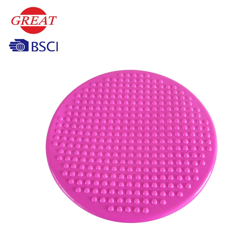 HOT selling PVC wobble balance massage yoga cushion disc