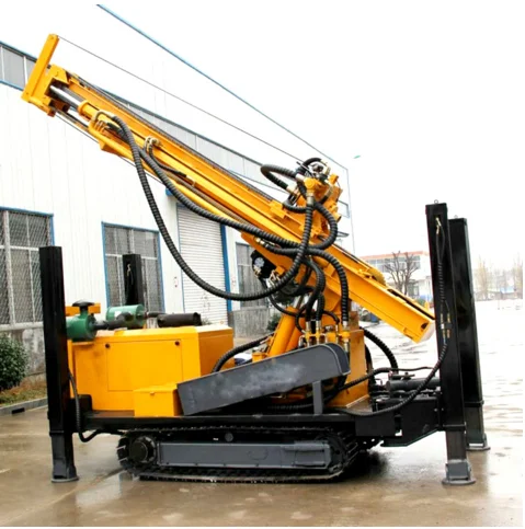 BDM-200T model track mounted DTH water well drilling rig