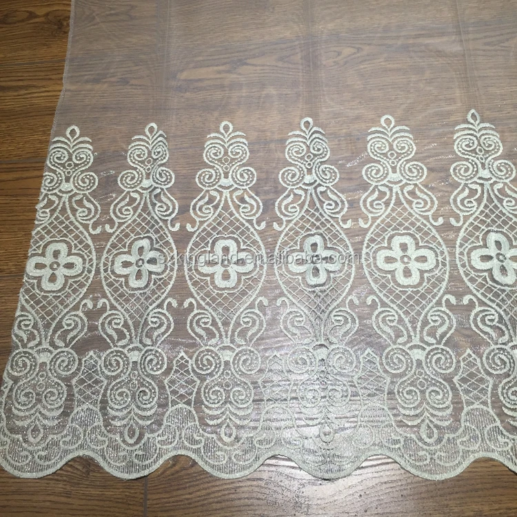 Luxury turkish embroidery curtains for the living room