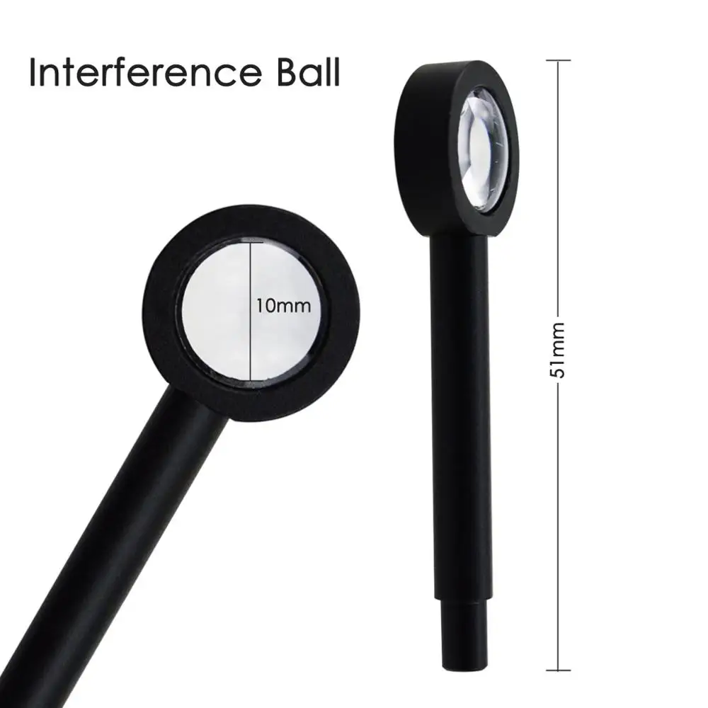 Desktop Standing Polariscope Built-in LED Rotatable Platform 2 Glass Filter