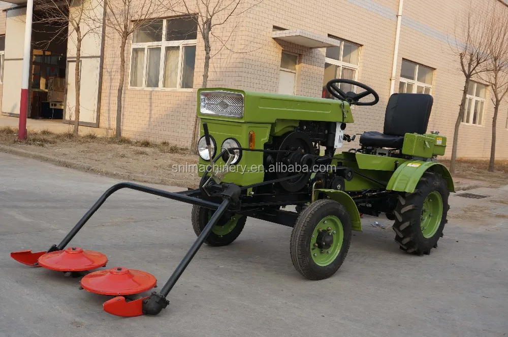 12hp small tractors with disc mower /grass cutter hot selling