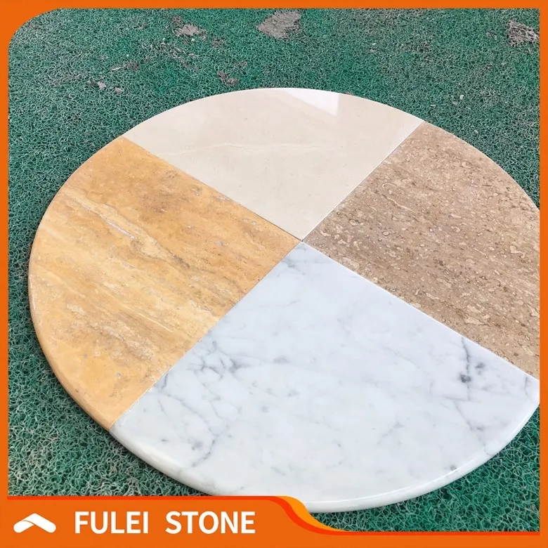 Factory Price Marble Shower Corner Shelf Stone Bathroom Soap Dish