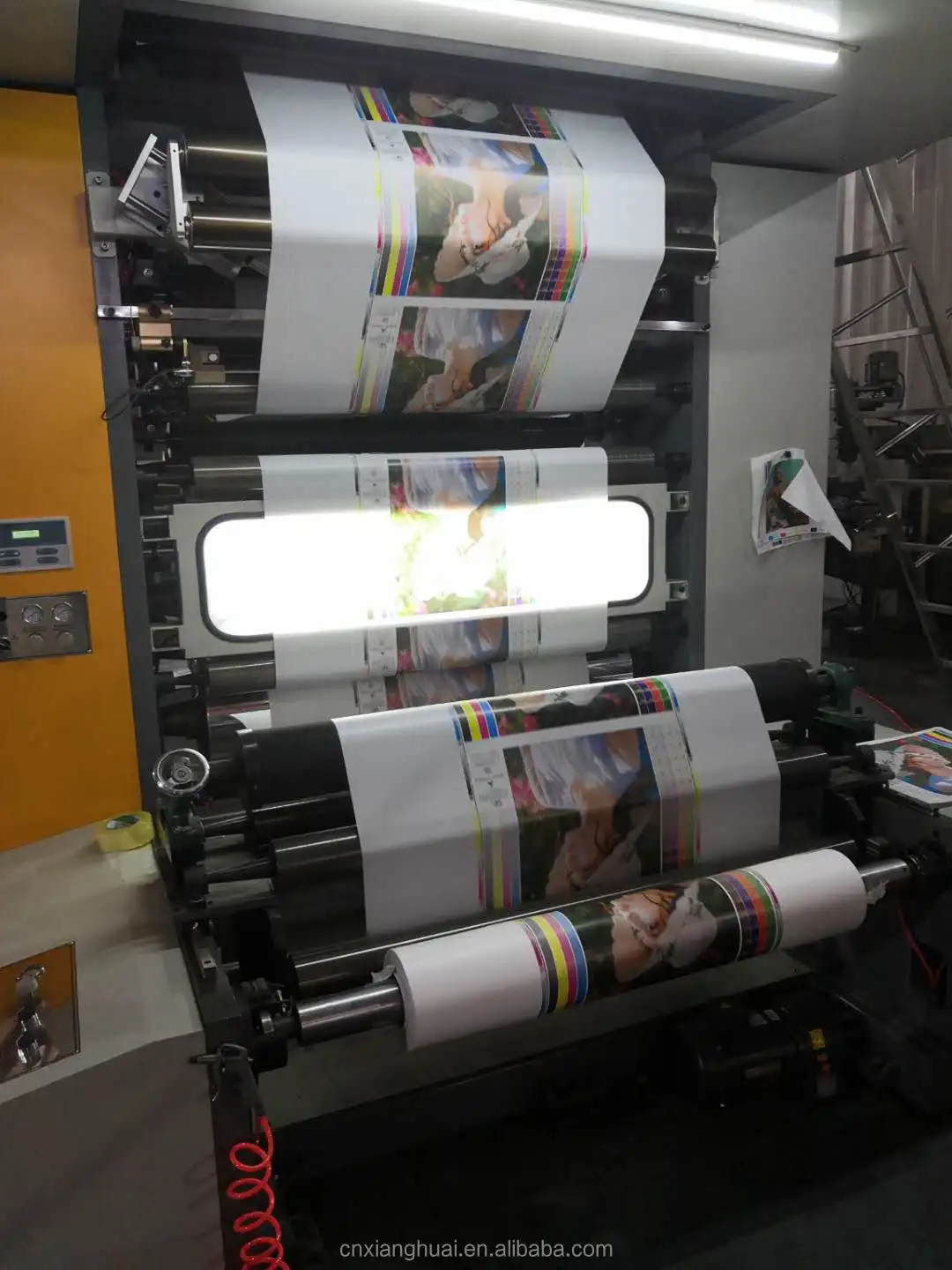 CI Press Central Drum Flexographic Printing Press