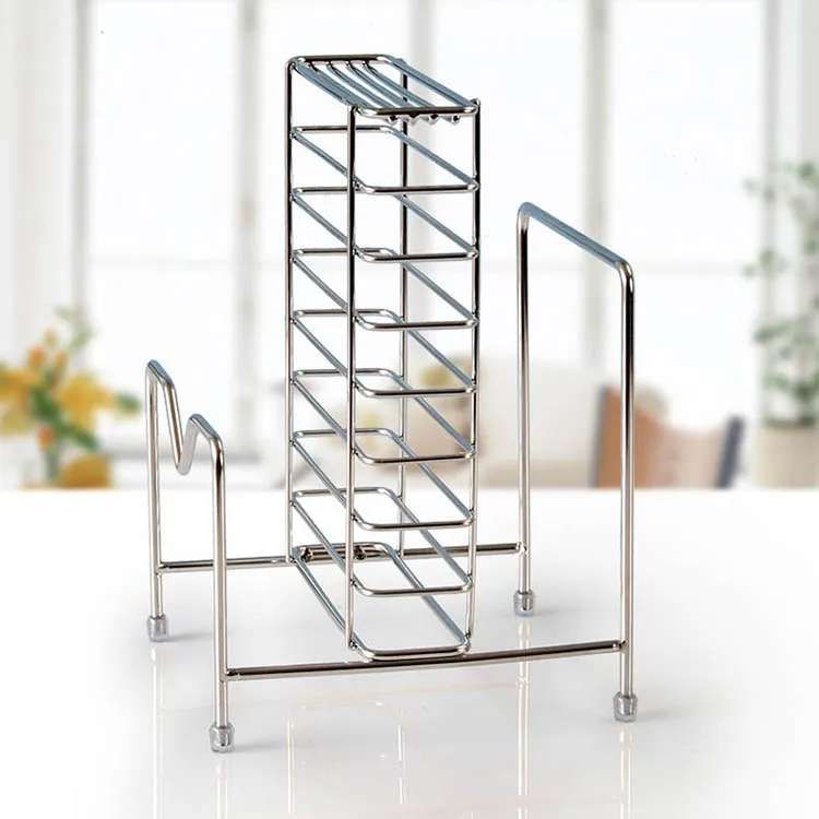 Кухонная полка, стойка для сковородок, держатель для разделочной доски, органайзер для хранения крышек кастрюль, подставки, крышка для Тапас