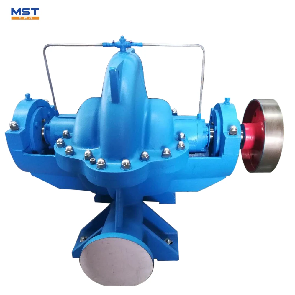 800 m3/h large volume centrifugal double suction water pump