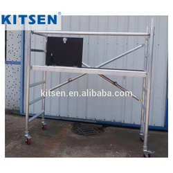 Flexible Easy Folding Mobile Aluminum Scaffold