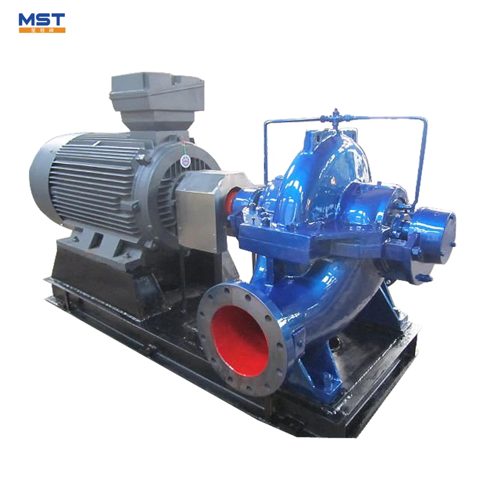 800 m3/h large volume centrifugal double suction water pump