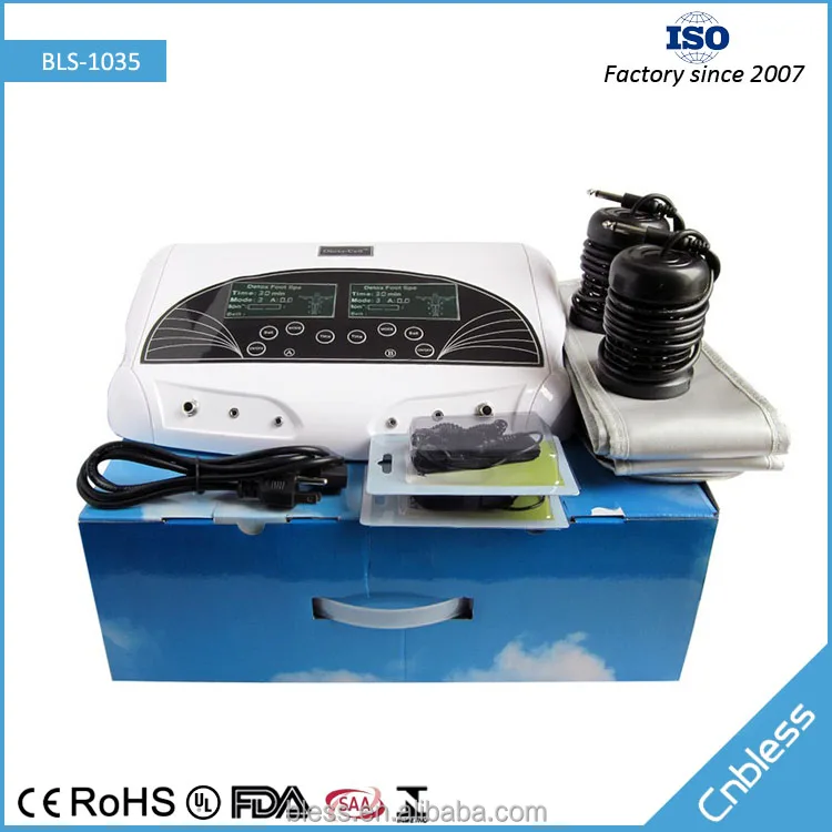 ion arrays for detox foot spa machine