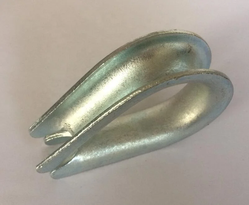 Galvanized DIN 6899A Wire Rope Thimble/thimble for wire rope sling
