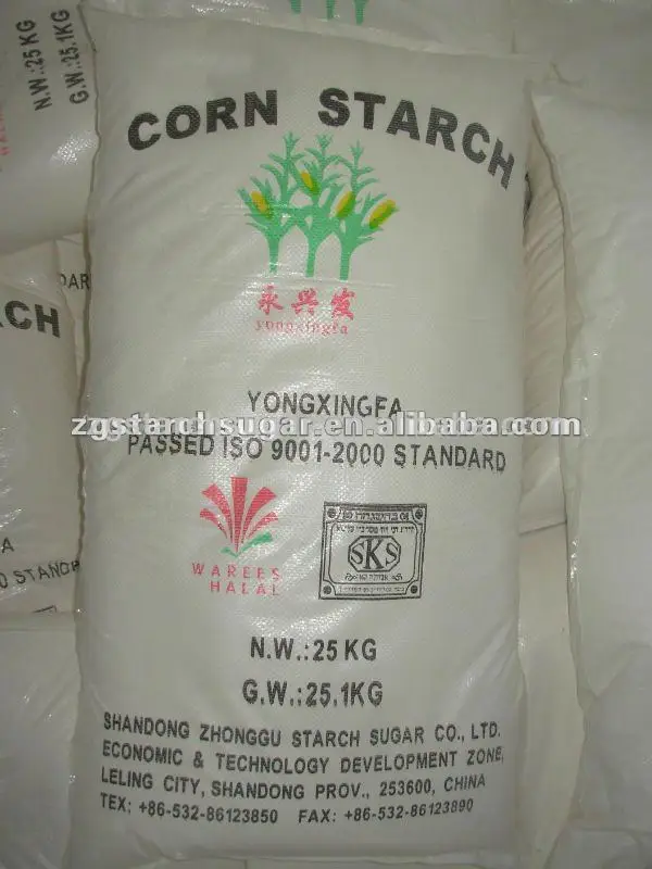 industrial grade native corn starch industry