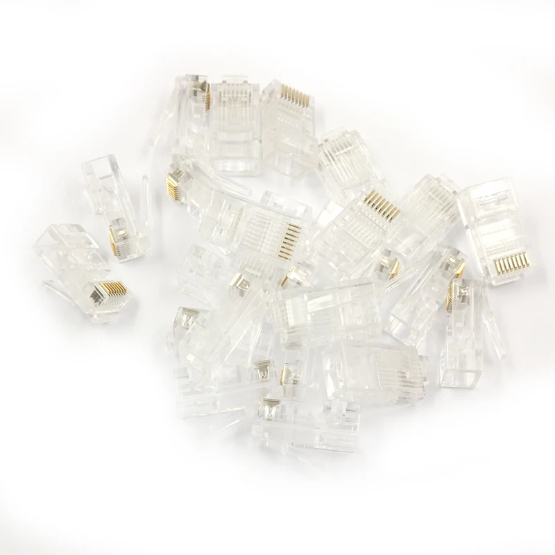 Cat5e Cat6  mini UTP RJ45 Connector  with CE FCC ROHS 2 years warranty for cam network  asseccories