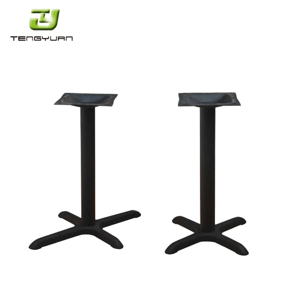 Industrial crank cast iron table base