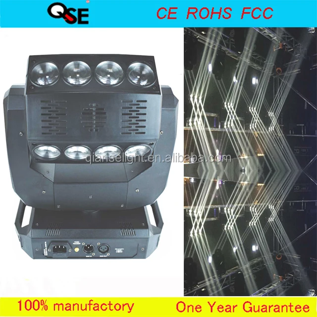 FCC CE ROHS LED Mini 16 Mirage Moving Head Stage Light DMX RGBW
