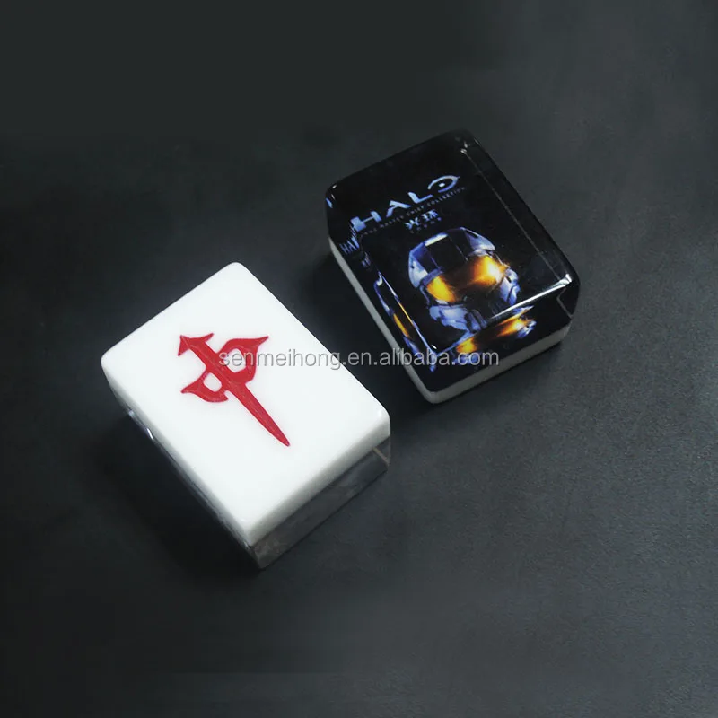 Custom Different Types High-grade Traveling Gift Mahjong Tiles with Logo