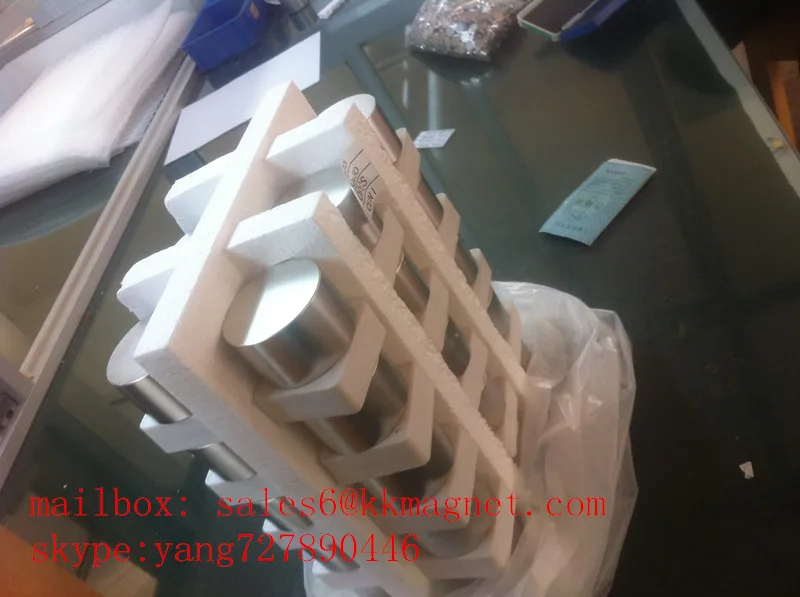 Magnit Neodimovy большой цилиндр постоянного генератора неодимовый N38, N40, N42, N45, N48, N50, N52