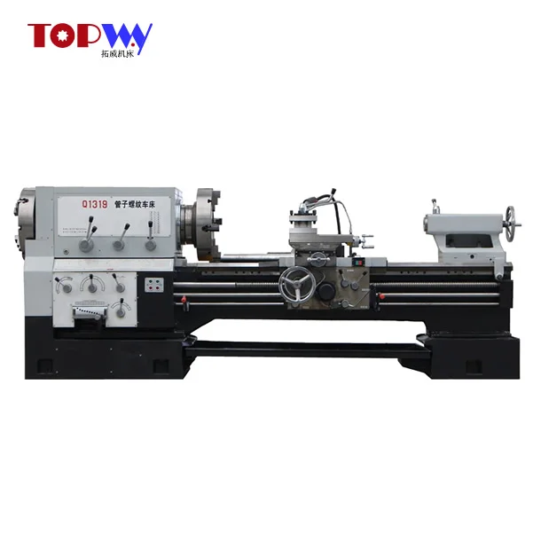 Q1319 Oil Pipeline Tube Threading Lathe Machine Pipe Thread Cutting turning machine