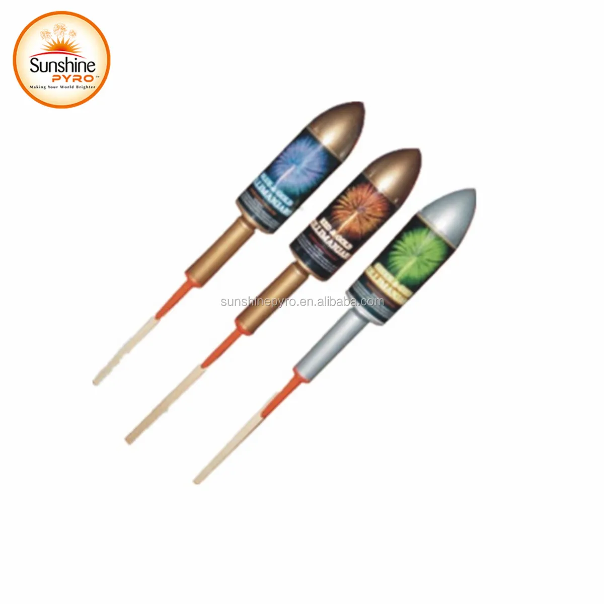 Fantasy Double Bottle Rocket Fireworks for Sale
